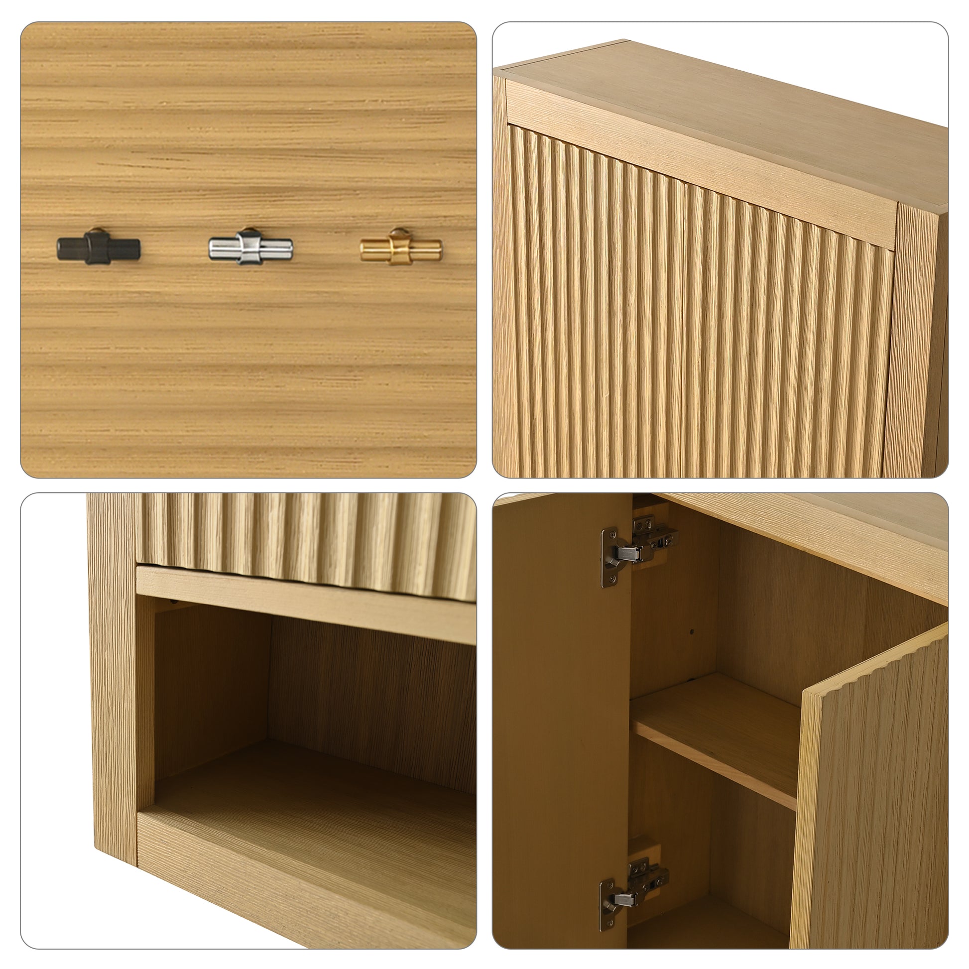 24 in. W x 8 in. D x 33 in. H Bathroom Storage Wall Cabinet CVL TC