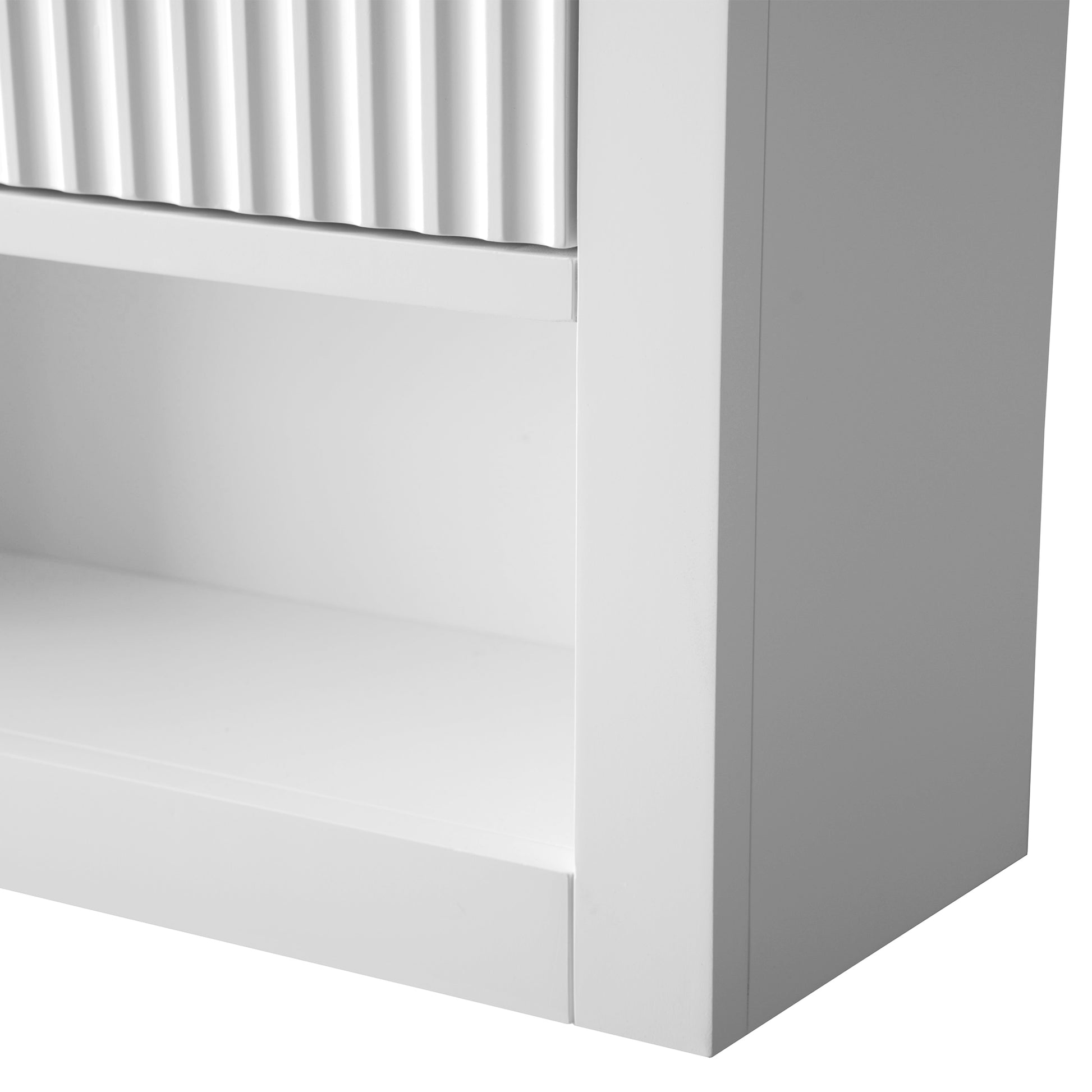 24 in. W x 8 in. D x 33 in. H Bathroom Storage Wall Cabinet CVL TC