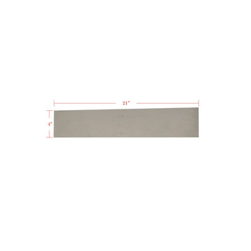 21 inch Ariston White Side Splash