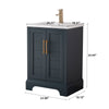 Bath Vanity with Engineered Marble Top CVE