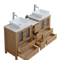 Bathroom Vanity with Basin Engineered Marble Top and Mirror CVC24