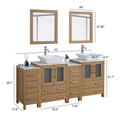 Bathroom Vanity with Basin Engineered Marble Top and Mirror CVC24