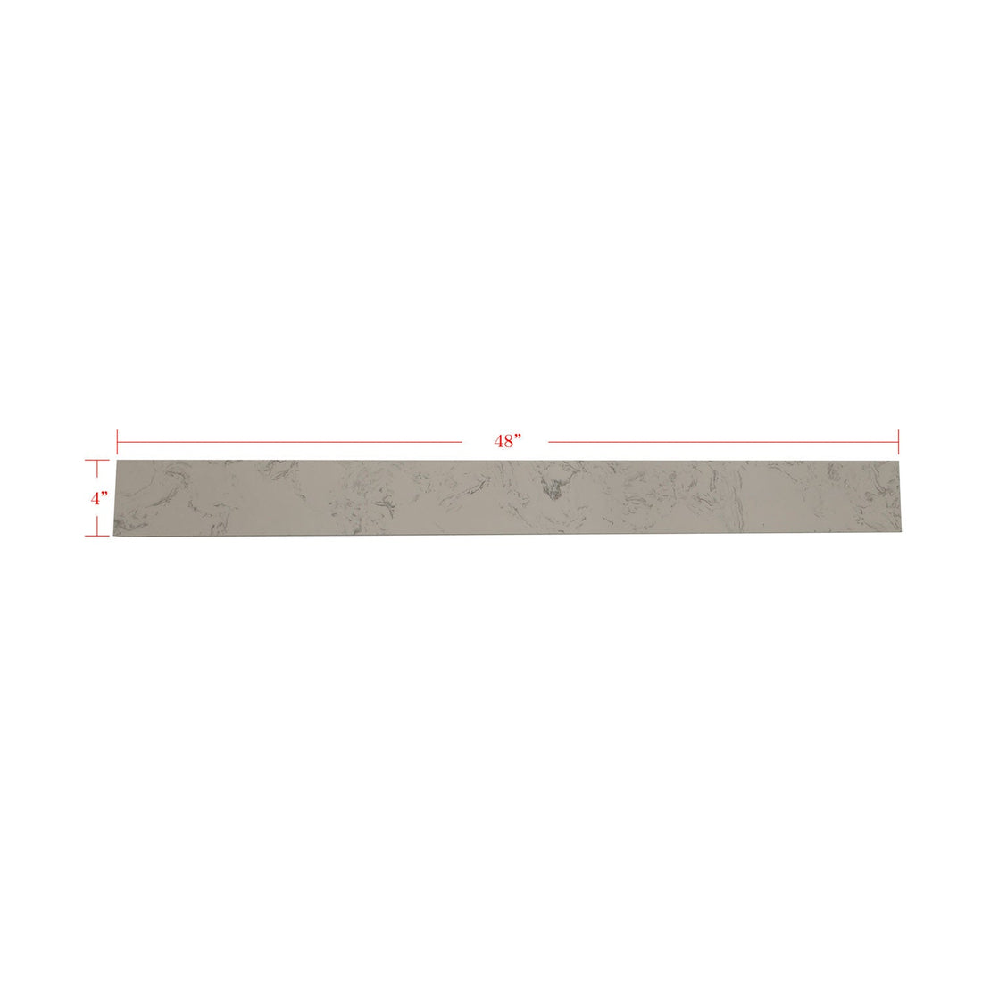 36/48/54/60/70 inch Carrara White Backsplash