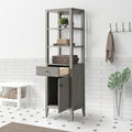 21 in. W x 17 in. D x 72 in. H Freestanding Cabinet for Bathroom and Living Room CVL LC