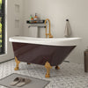 Acrylic Clawfoot Freestanding Bathtub B311R2