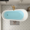 Acrylic Clawfoot Freestanding Bathtub B311R2