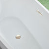 Acrylic Clawfoot Freestanding Bathtub B515