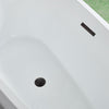 Acrylic Clawfoot Freestanding Bathtub B515