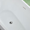 Acrylic Clawfoot Freestanding Bathtub B515