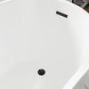 Acrylic Freestanding Soaking Bathtub B525