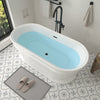 Acrylic Freestanding Soaking Bathtub B61