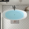 Acrylic Freestanding Soaking Bathtub B8072