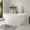 Acrylic Freestanding Soaking Bathtub B8072