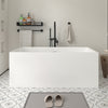 Acrylic Flatbottom Freestanding Bathtub B81 Talence