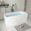 Acrylic Flatbottom Freestanding Bathtub B81 Talence