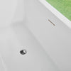 Acrylic Flatbottom Freestanding Bathtub B81 Tarbes