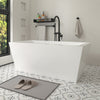 Acrylic Flatbottom Freestanding Bathtub B81 Tarbes