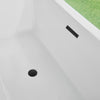 Acrylic Flatbottom Freestanding Bathtub B81 Tarbes