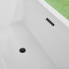 Acrylic Flatbottom Freestanding Bathtub B81 Tarbes