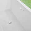 Acrylic Flatbottom Freestanding Bathtub B81 Tarbes