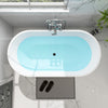 Acrylic Flatbottom Freestanding Bathtub B81 Bordeaux