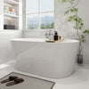 Acrylic Flatbottom Freestanding Bathtub B81 Bordeaux