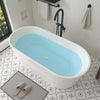 Acrylic Flatbottom Freestanding Bathtub B81 Bordeaux