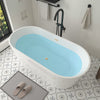 Acrylic Flatbottom Freestanding Bathtub B81 Bordeaux