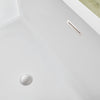 Acrylic Freestanding Soaking Bathtub with Center Drain B81 Strasbourg