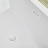 Acrylic Freestanding Soaking Bathtub with Center Drain B81 Strasbourg