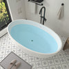 Acrylic Freestanding Soaking Bathtub B834