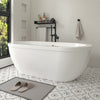 Acrylic Freestanding Soaking Bathtub B8372