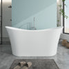 Acrylic Freestanding Soaking Bathtub B8052