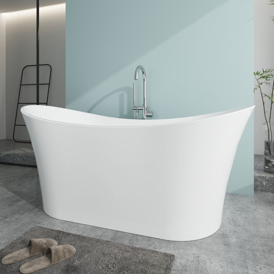 Acrylic Freestanding Soaking Bathtub B8052