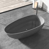 Solid Surface Resin Stone Flatbottom Freestanding Bathtub BS13