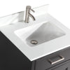 Bath Vanity with Engineered Marble Top with Basin and Mirror CVA