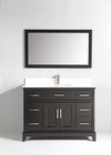 Bath Vanity with Engineered Marble Top with Basin and Mirror CVA