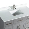 Bath Vanity with Engineered Marble Top with Basin and Mirror CVA