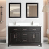 Bath Vanity with Engineered Marble Top with Basin and Mirror CVA DB