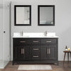 Bath Vanity with Engineered Marble Top with Basin and Mirror CVA DB