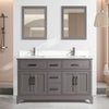 Bath Vanity with Engineered Marble Top with Basin and Mirror CVA DB