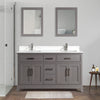 Bath Vanity with Engineered Marble Top with Basin and Mirror CVA DB