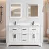 Bath Vanity with Engineered Marble Top with Basin and Mirror CVA DB