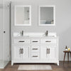 Bath Vanity with Engineered Marble Top with Basin and Mirror CVA DB