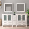 Bathroom Vanity with Basin Vanity Ceramic Top and Mirror CVB30