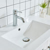 Bathroom Vanity with Basin Vanity Ceramic Top and Mirror CVB30