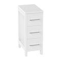 Bath Vanity Side Cabinet with Engineered Marble Top CVC12