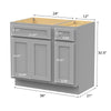 Bath Vanity Cabinet CVD 12-1 KIT