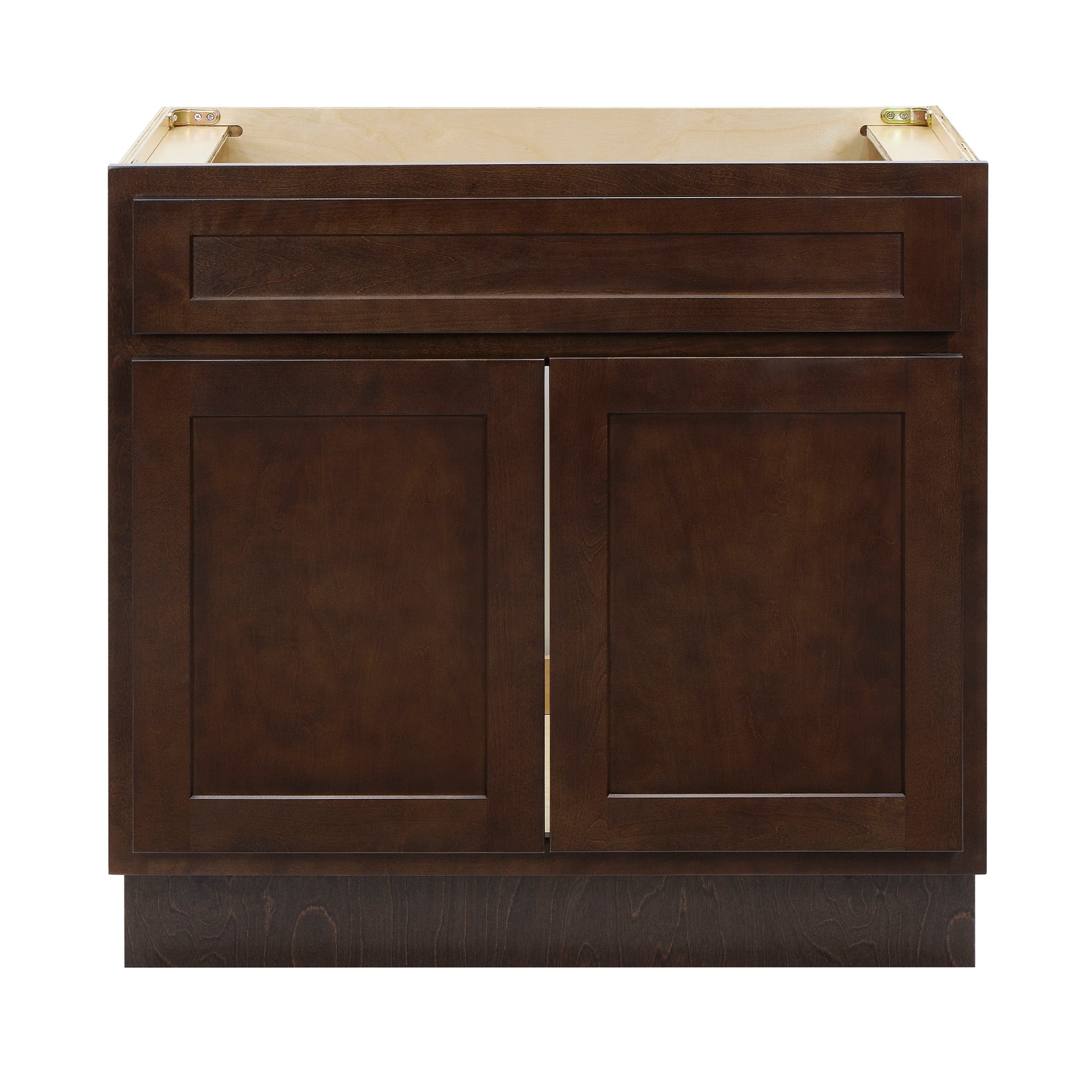 36 x 21 x 32.5 In. Two-Drawer Vanity Cabinet Without Sink
