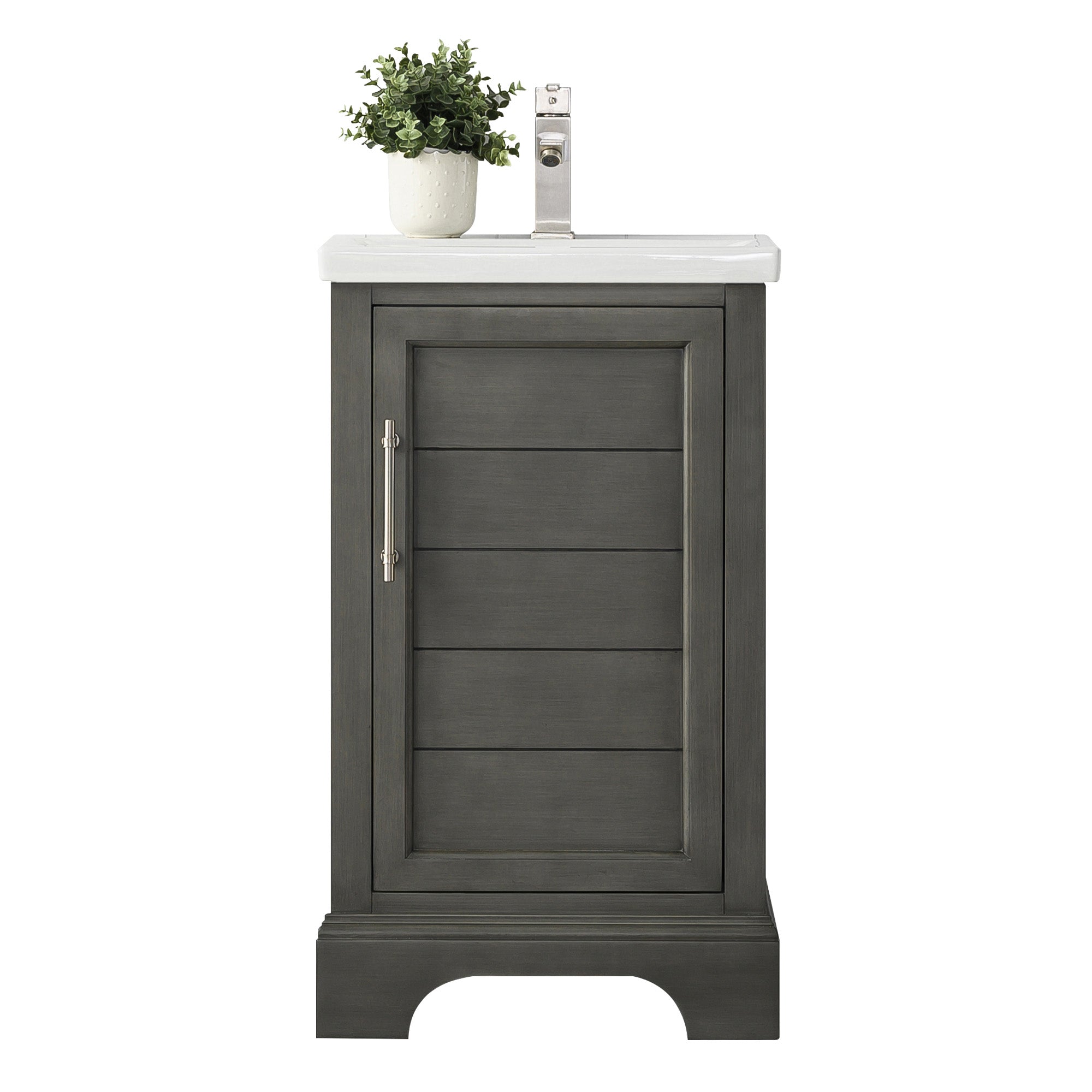 20x22x34.5’’ Single Sink Freestanding Bath Vanity with Stone Top